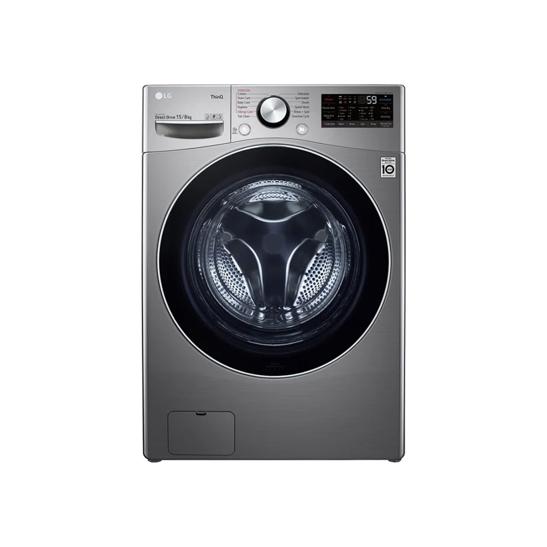 LG Mesin Cuci Front Loading Front Loading AI DD™ dengan ThinQ™ 15 KG - F2515RTGV